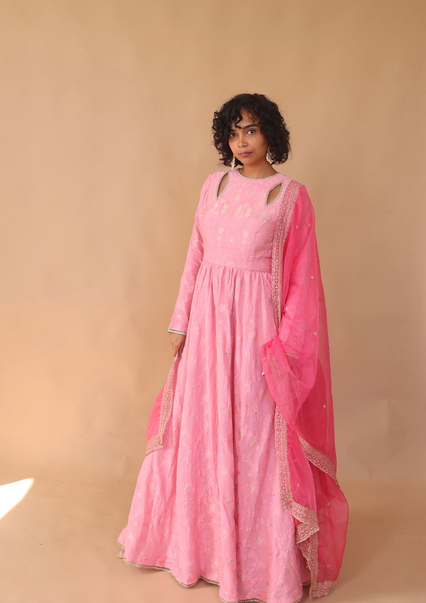 Icy Pink Festive Gown