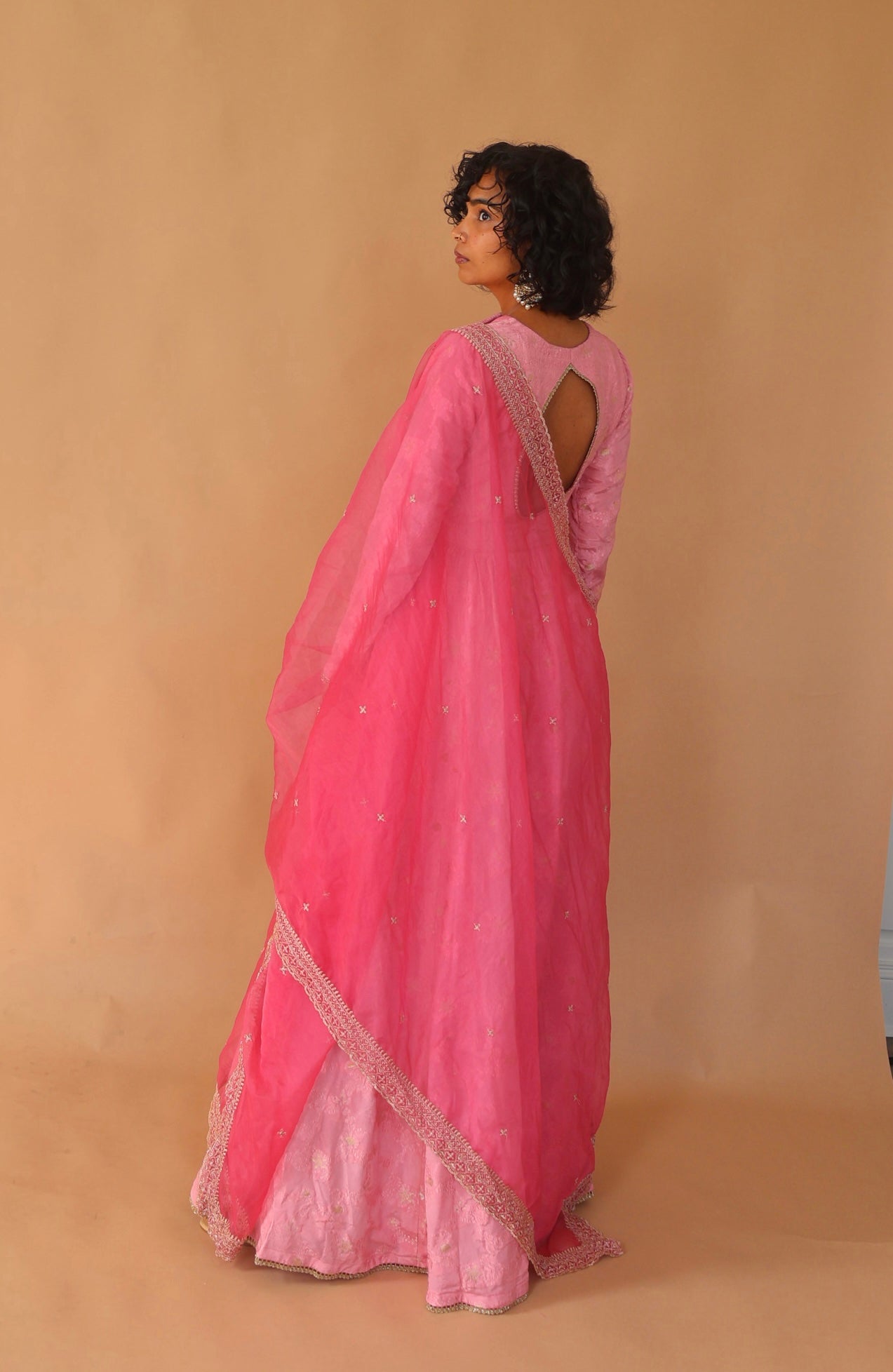 Icy Pink Festive Gown