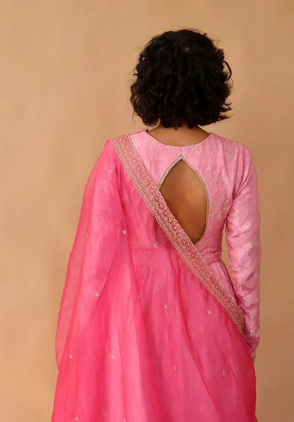 Icy Pink Festive Gown