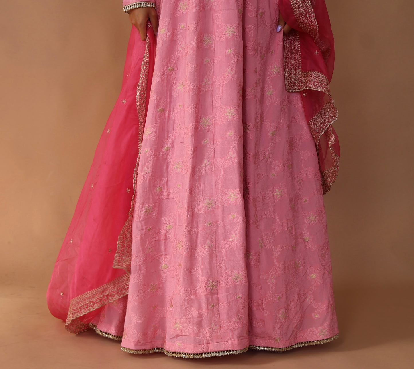 Icy Pink Festive Gown