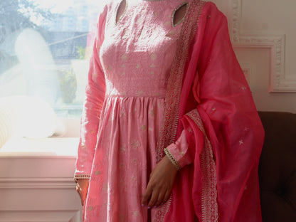 Icy Pink Festive Gown